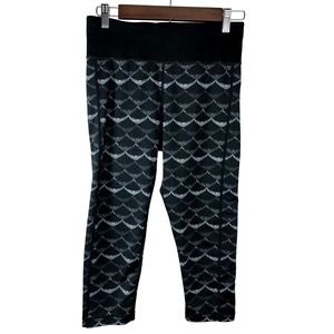 Vineyard Vines Performance Whale Tale Black Leggings Size Medium
